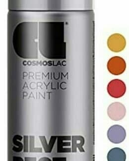 Puszka srebrnej farby